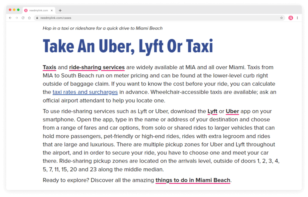 automotive link building