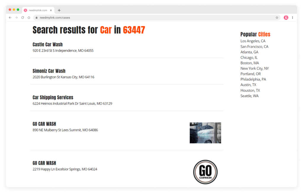 automotive link building