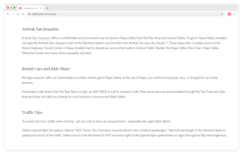 automotive link building case study