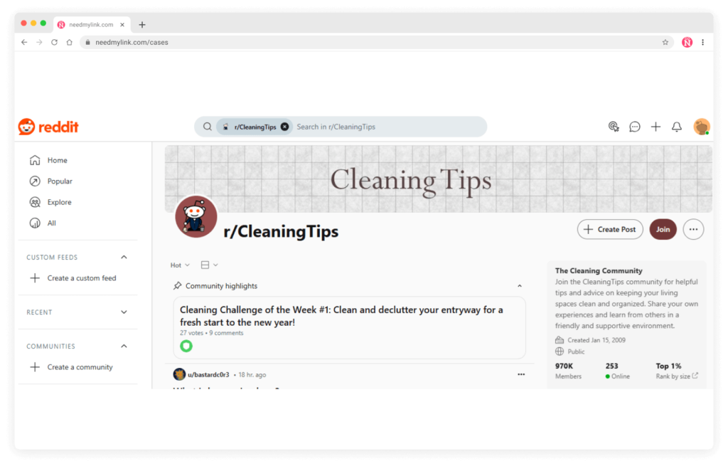 carpet cleaning link building 