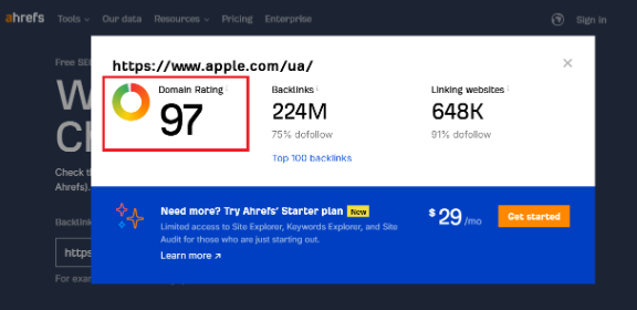 vliyanie ssyilok na pozitsii sayta