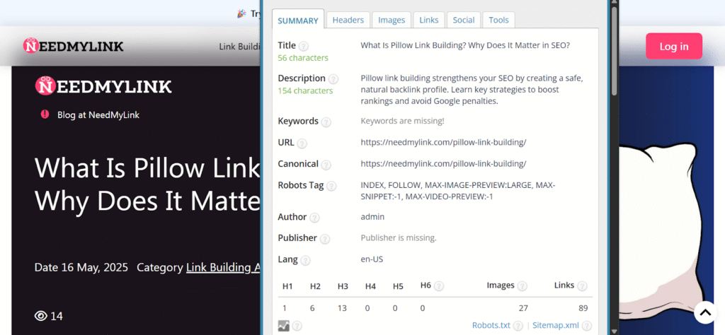 free link building tools