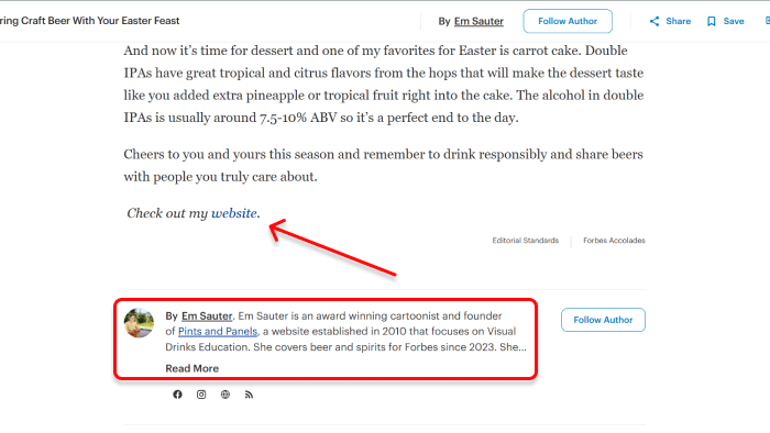 pillow link building 