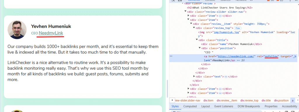 pillow link building 
