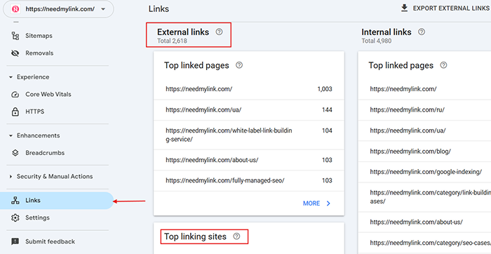 backlinks vs referring domains