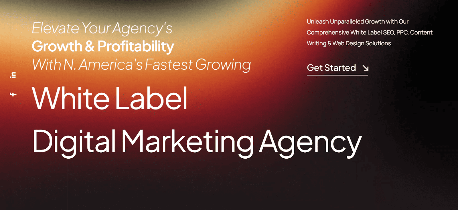 White Label Crew's home page