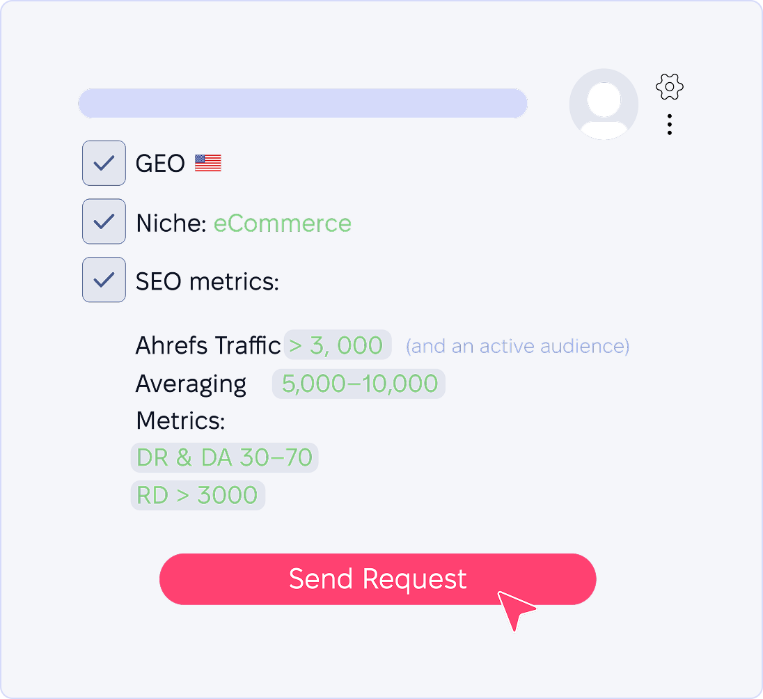 Send Your Request