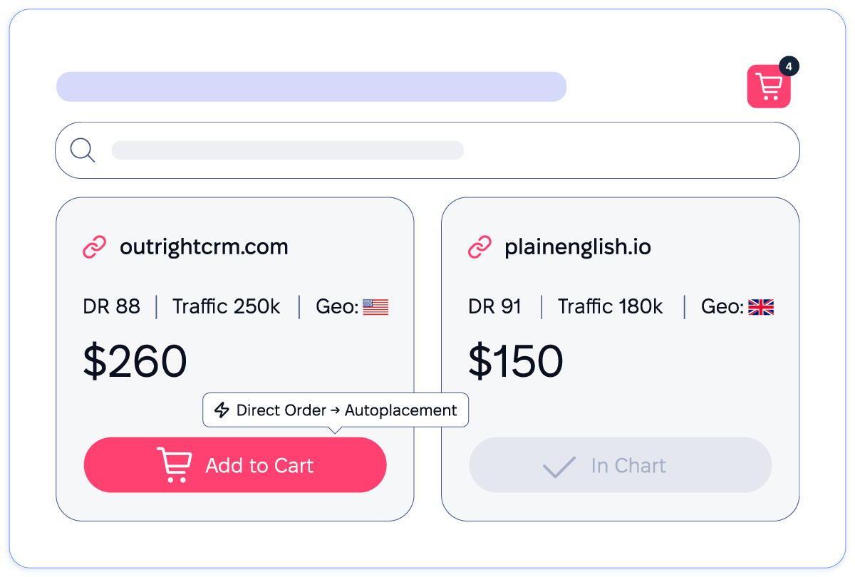 Backlinks Marketplace