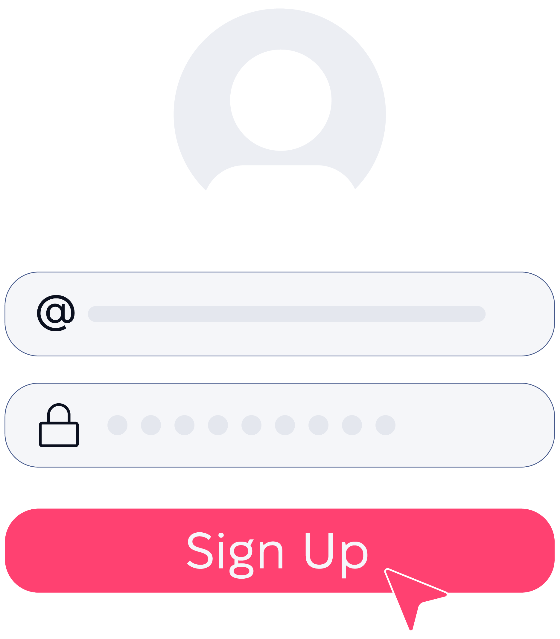 Sign up on the platform