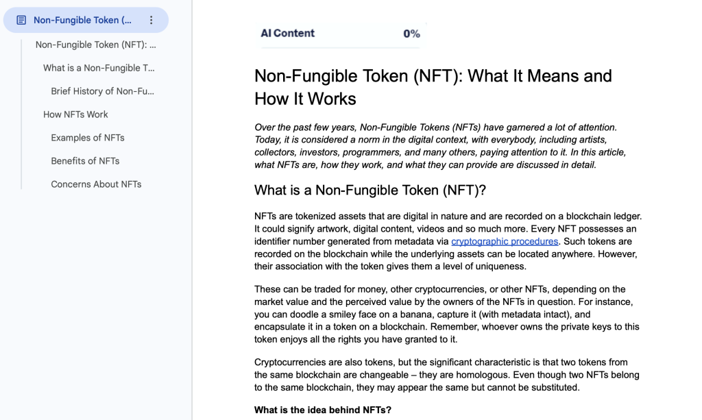 SEO Copywriting Example (🇺🇸USA, Crypto)
