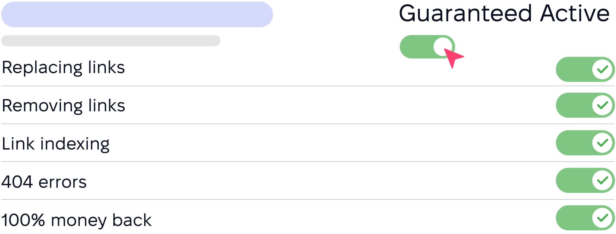 Solid Guarantees