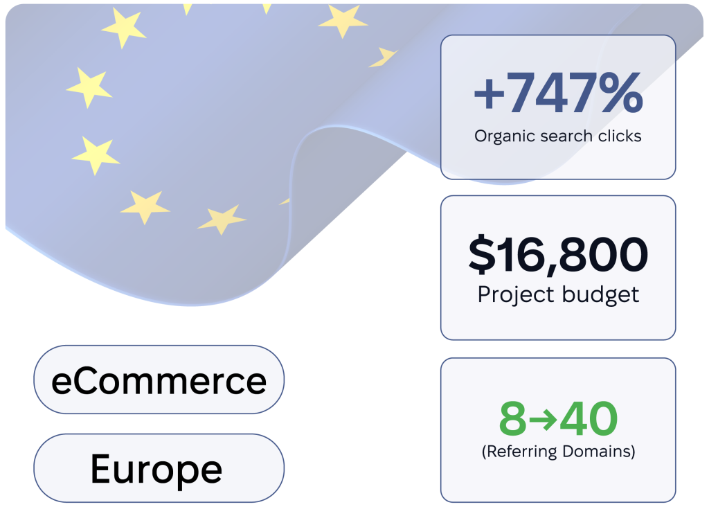 Complete SEO Promotion for an eCommerce Project