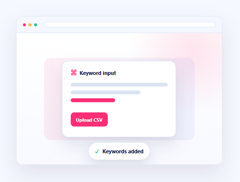 Add Your Keywords
