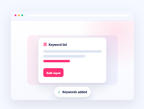 Add Keywords