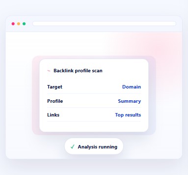 Run the Backlink Check